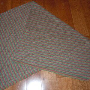 VINTAGE WOOL/POLY BLEND FABRIC REMNANT – NEW OLD STOCK